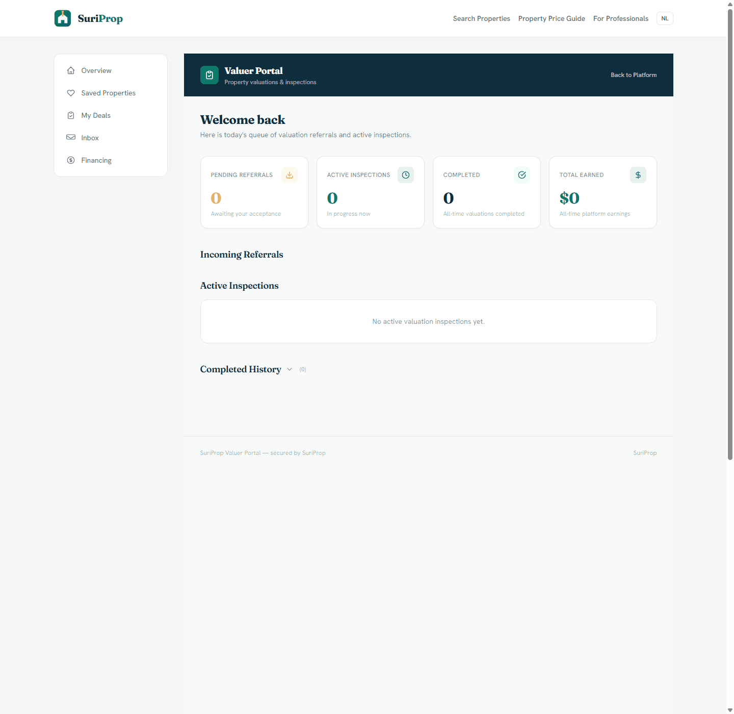 Referral queue